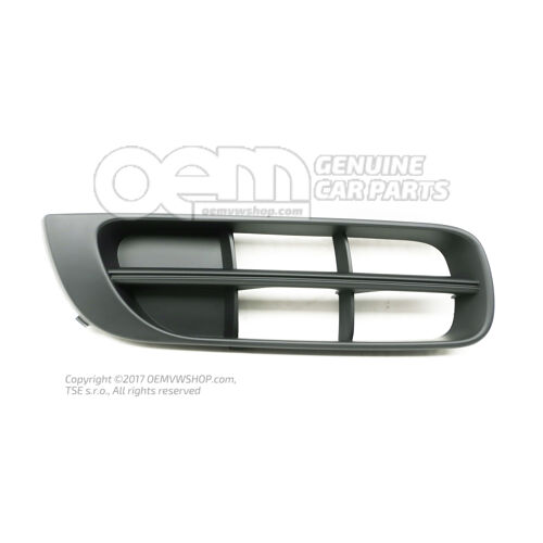 Obszycie satynowe czarne 5J0807368  9B9