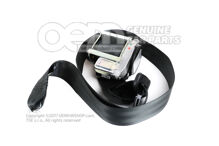 Fotel trzypunktowy automatyczny, pas z napinaczem, czarny 1S4857705E RAA (1)