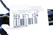 Komplet przewodów zderzaka Skoda Octavia 5E 5E9971104 (1)