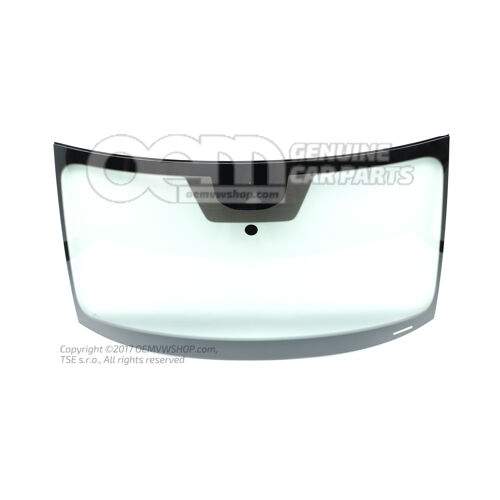 Szyba przednia (laminowana) z wziernikiem numeru identyfikacyjnego pojazdu, nieobrobiona wstępnie 657845011J NVB
