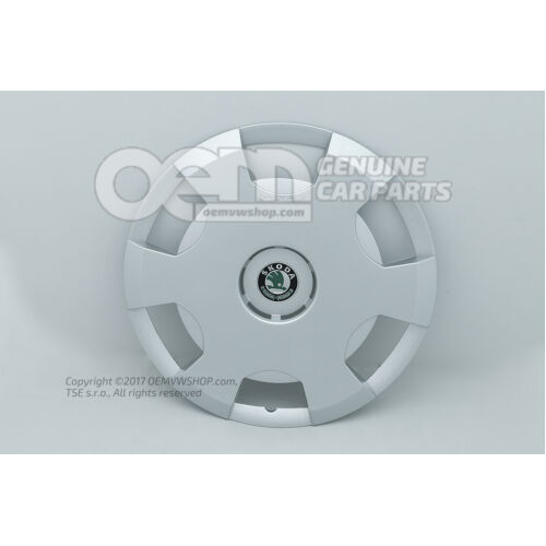 Obręcze kół satynowa czerń/błyszczący chrom 6Y0601147B MWS