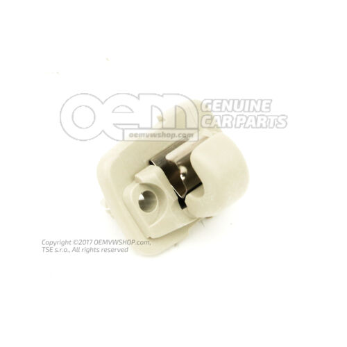 Uchwyt osłony przeciwsłonecznej atlas beżowy 8W0857562A CE3