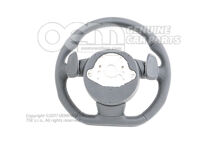 Wielofunkcyjny. sportowa kierownica (skóra perforowana) kierownica soul (czarna)/tytan 8K0419091ELIXC (1)