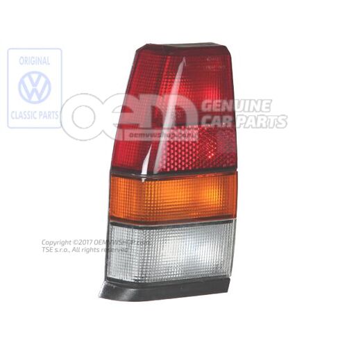 Lampy tylne ze światłami cofania Volkswagen Polo Hatchback 86C 868945111A