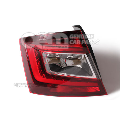 Obudowa lampy tylnej z oprawką żarówki 6V6945711