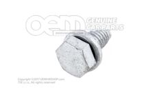 Śruba z łbem sześciokątnym (kombi) M6X12 N  90444602 (3)