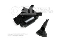 Oznaczony silnik sterujący klapą regulującą temperaturę 5WA898511 (1)