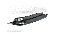 Grill czarny satynowy Audi A6/S6/Avant/Quattro 4G 4G0807682D 9B9 (1)