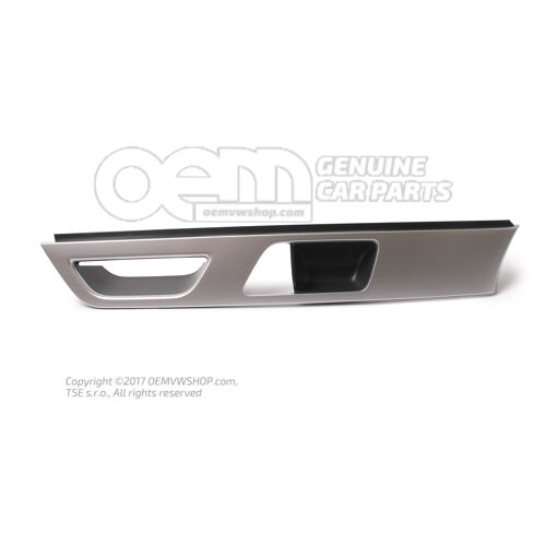 Wkładka wykończeniowa w kolorze srebrnym, metalicznym 7H5867409G 60V