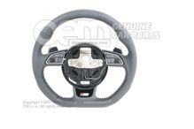 Wielofunkcyjny. sportowa kierownica (skóra perforowana) kierownica soul (czarna)/tytan 8K0419091ELIXC Wielofunkcyjny. sportowa kierownica (skóra perforowana) kierownica soul (czarna)/tytan 8K0419091ELIXC