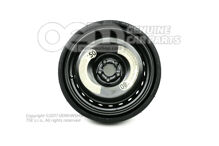 Felga stalowa ze składaną oponą (koło awaryjne) 80A601010C