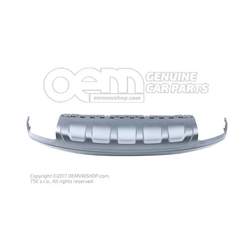 Spoiler ciemny chrom matowy Audi Q7 4M 4M0807434E RU6