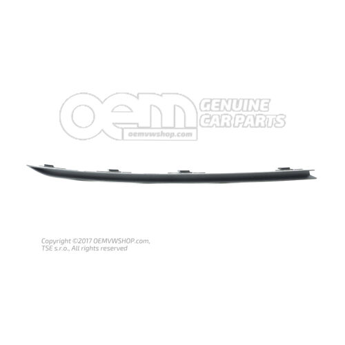Listwa osłony satynowa czarna Volkswagen Passat GTE 4 motion 3G0854322  9B9