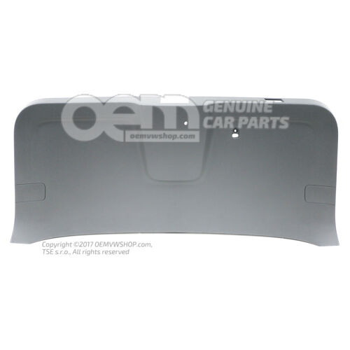 Panel wykończeniowy pokrywy tylnej, satynowy czarny 658867975B 9B9