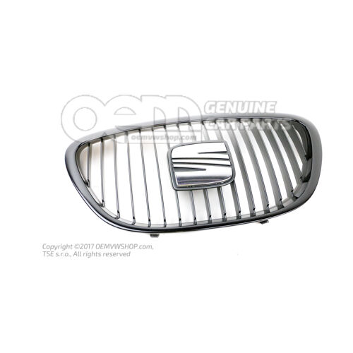 Osłona chłodnicy czarna Seat Leon 1P 1P0853651  041