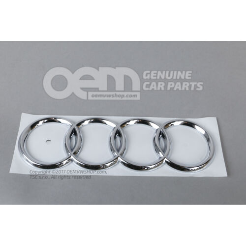 Emblemat AUDI chromowany 8D9853742  2ZZ