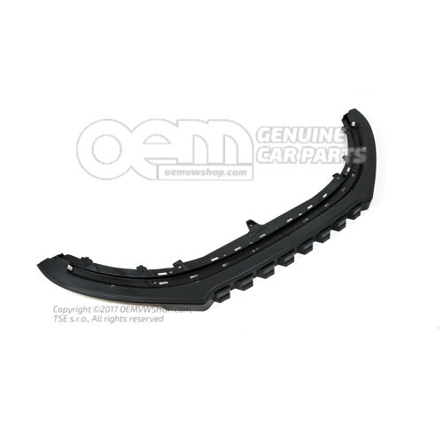 Uchwyt spoilera satynowo czarny Volkswagen Polo Hatchback 6R 6R0805915H 9B9