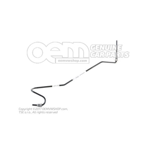 Przewód hamulcowy od przewodu hamulcowego do cylindra koła Audi A2 8Z 8Z0611763N
