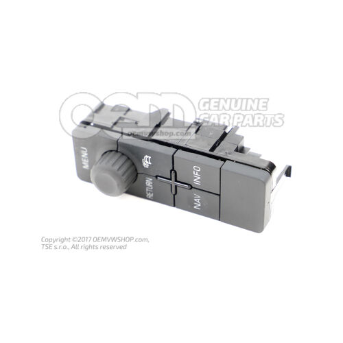 Przełącznik wielokrotny do przełącznika wielokrotnego dla duszy (czarny) 4B0919719B 5PR