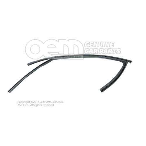 Prowadnica do okna przesuwnego w kolorze czarnym 5E0837431E 5AP