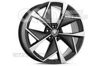 Obręcz aluminiowa Czarny metalik 5LG071491K FL8