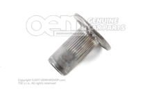 Nitowana nakrętka kołpakowa M6/2,04-Apr,5 N  90771003 (1)