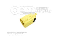 Płaska obudowa styku z zatrzaskiem mechanizmu blokującego styk 6Q0972623 (1)