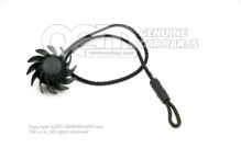 Pasek do trzymania, satynowy czarny 1K6863447A 9B9 (2)