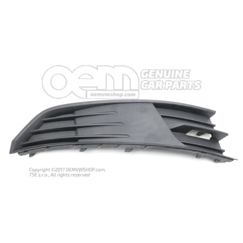 Listwa satynowa czarna Skoda Fabia 3V 6V0807368  9B9