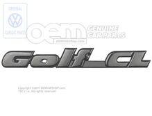Emblemat dla Golfa Mk3 CL 1H6853687R 01C Emblemat dla Golfa Mk3 CL 1H6853687R 01C
