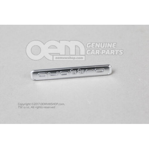 Napis aluminiowy 8W0853191A 3Q7