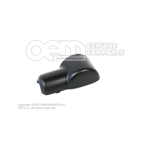 Czapka z daszkiem satynowo czarna 7J0857578  9B9