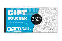 oemVWshop Karta podarunkowa - 250 € OEM02249676