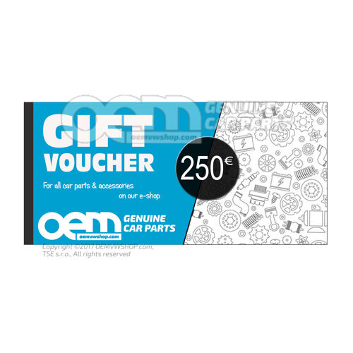 oemVWshop Karta podarunkowa - 100 € OEM02252250