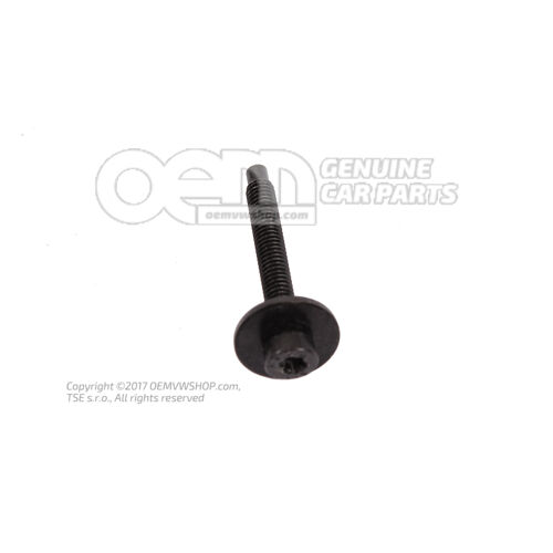 Śruba z łbem gniazdowym sześciokątnym (kombi) M6X45 N  91036101