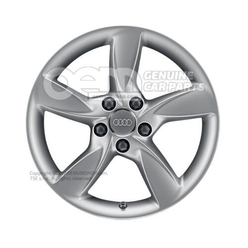 Obręcz aluminiowa w kolorze diamentowego srebra 8V5071497  8Z8