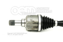 Wał napędowy z przegubami homokinetycznymi 2Q0407272N (2)