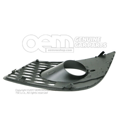 Pokrowiec satynowo czarny na Seat Leon 1P 1P0853665C 9B9