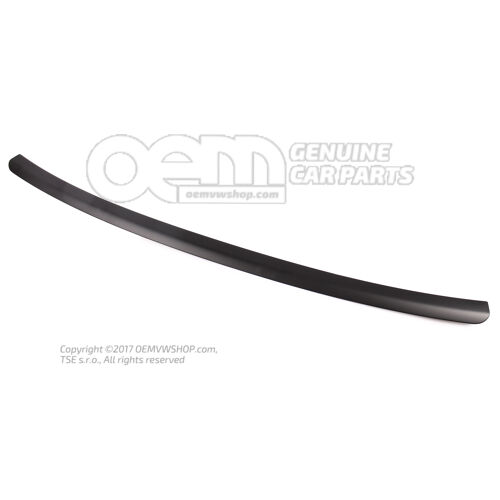 Listwy ozdobne do zderzaka czarne Audi A4/S4/Avant/Quattro 8E 8E9807443F 5PV