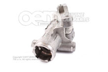 Blokada kierownicy ze stacyjką/rozrusznikiem bez cylindra zamka 4B0905851P (3)