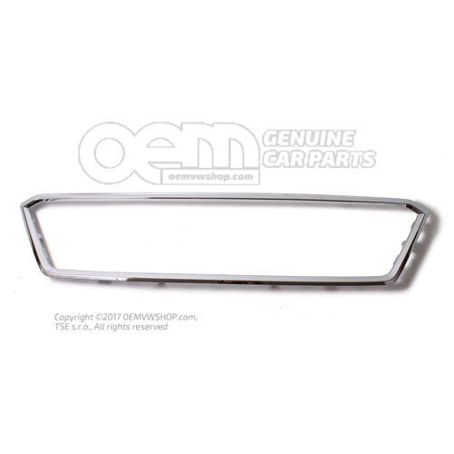 Ozdobna ramka w kolorze jasnego chromu 6F9854643A 2ZZ