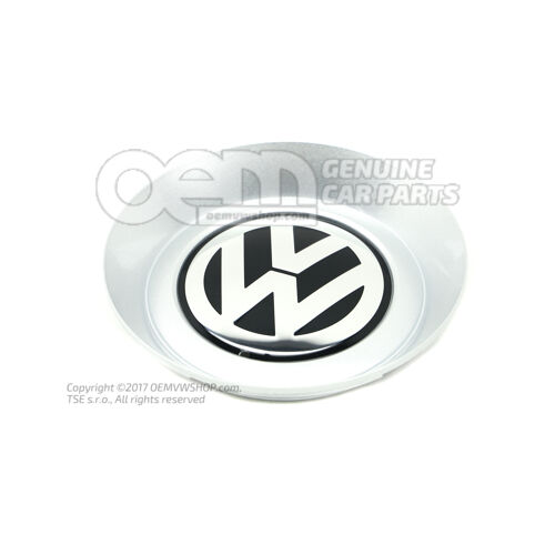 Czapka z daszkiem w kolorze błyszczącego chromu/szary dolomit 3D0601149D GRB