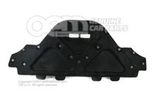 Osłona z płytą tłumiącą 95B863831B (1)