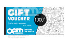 oemVWshop Karta podarunkowa - 1000 € OEM02249679