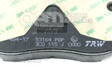 1 komplet: klocki hamulcowe ze wskaźnikiem zużycia hamulca tarczowego 3C0698151G (1)