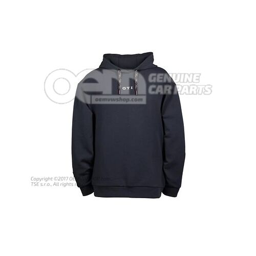 Bluza z kapturem, rozmiar M, unisex, czarna, kolekcja GTI