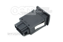 Przełącznik satynowo czarny 1U0959833C 01C (2)