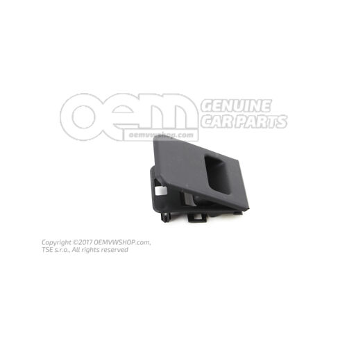 Ramka uchwytu czarna 4B5863627B 01C