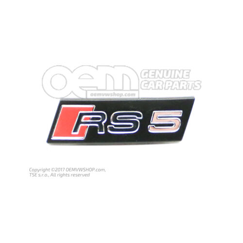 Odznaka aluminiowa 8T0419685A 3Q7