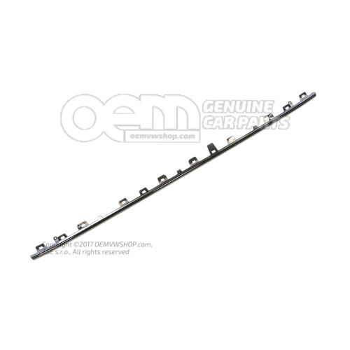 Listwy ozdobne zderzaka Efekt czarnej magicznej perły 3V0853551E F9R